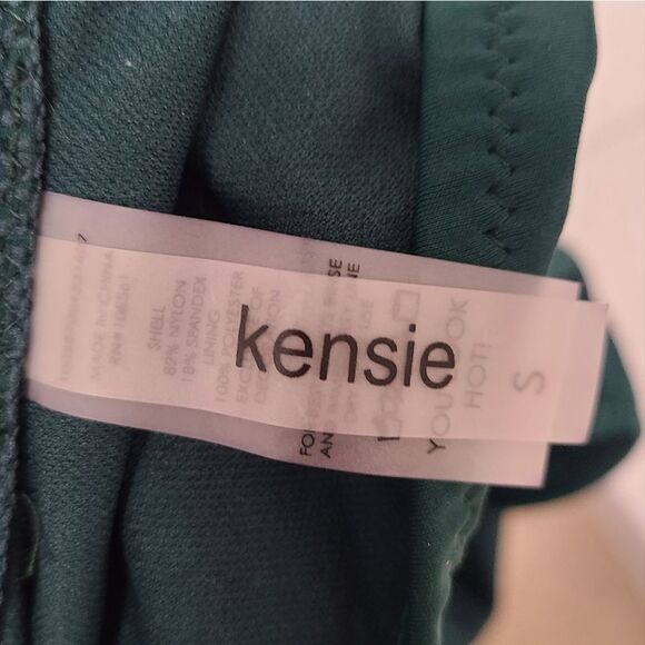 Kensie Green Open Side Bathing Suit Womens size Small NEW WITH TAGS - Picture 7 of 8